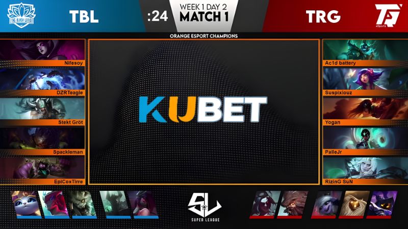 Cách cá cược LOL tại KUBET cung cấp nhiều kèo hấp dẫn