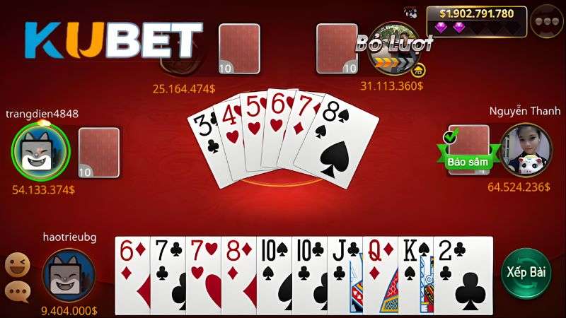 Mẹo đánh bài Sâm Lốc KUBET giúp người chơi thắng lớn