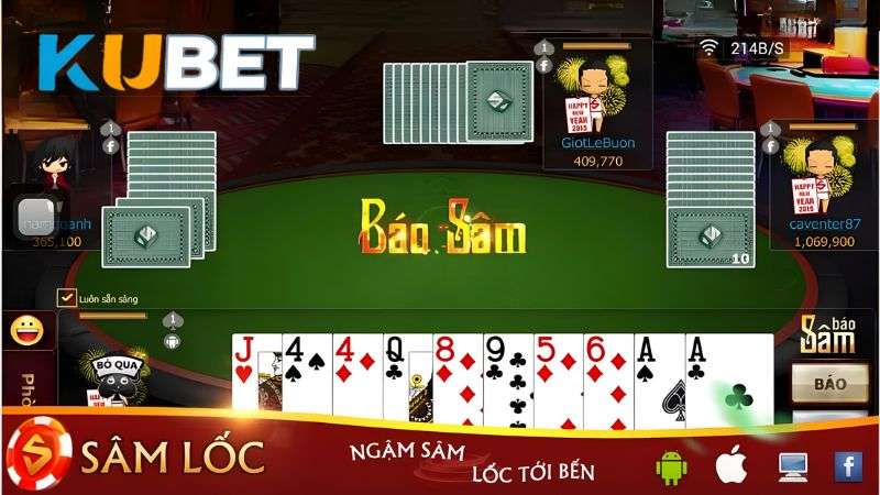 Game bài Sâm Lốc trực tuyến tại nhà cái công bằng, dễ thao tác và nhiều tiện ích