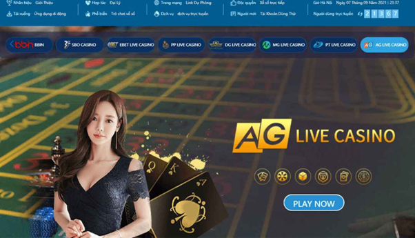 AG Live Casino đem đến rất nhiều trò chơi hấp dẫn